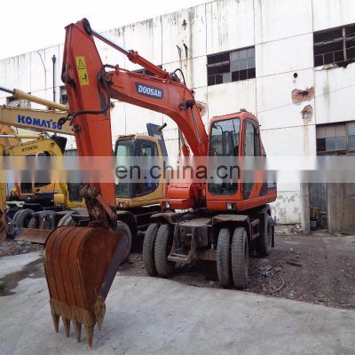 used DOOSAN Wheel excavator DH150W-7