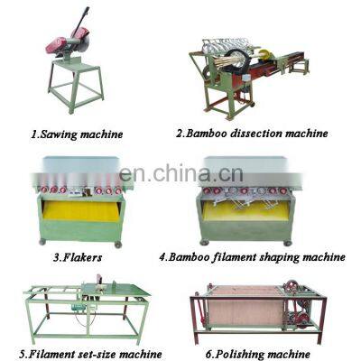Fully Automatic Bamboo Incense Stick Round Stick Making Machine For Sale