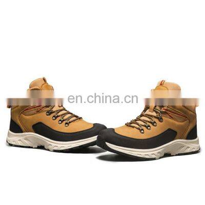 Outdoor New Faux Leather Upper Outdoor Waterproof Trekking Shoes photo-3