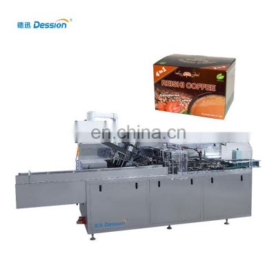 Automatic carton packing machine coffee sachet cartoning machine price