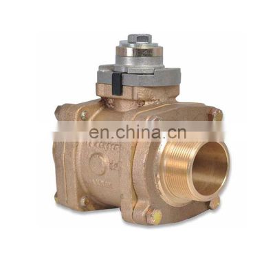 Sand Casting Bronze Water Gas Pn10/16 Manual Ball Valve Housing Body