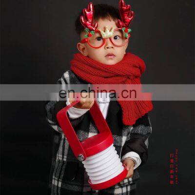 2022 Christmas Rechargeable LED Outdoor Kids Lantern Night Lamp For Home Lighting photo-5