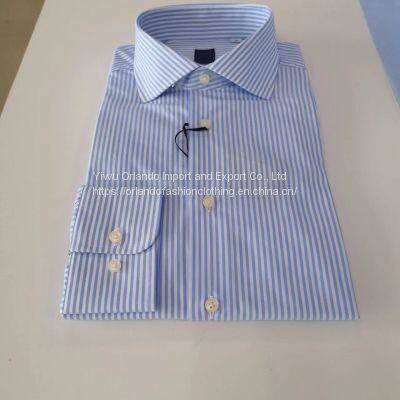 100%cotton Yarn Dyed Men's Dress Shirts photo-2