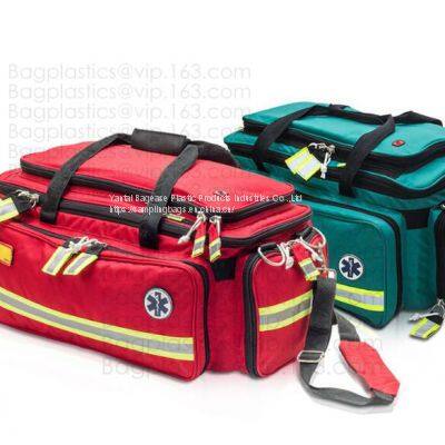 Hot Sales Ambulance Big Medical Bag Nylon First Aid Empty Bags Doctor Outside Visit Bag Medical Pack photo-3