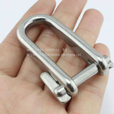 Marine Hardware 304/316 Stainless Steel Key Pin Shackle photo-3