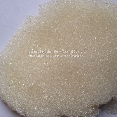 Caprolactam purification resin