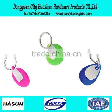 Personalized Customized Cheap Silicone Keychain for promotion