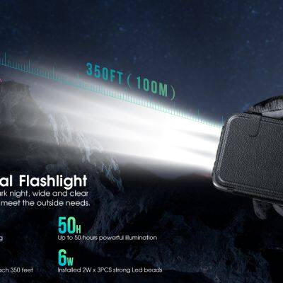 Portable Folding Solar Power Bank 20000mAh With Built-in Three Wire 2A 10W Ultra Large Capacity Wireless Charging Mobile Power Supply photo-2