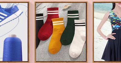 100D , 200D , 150D Polyester Yarn Low Breakage High Stretch Polyester Yarn Hank Dyed Dty Yarn With Oeko-Tex Certificate photo-4