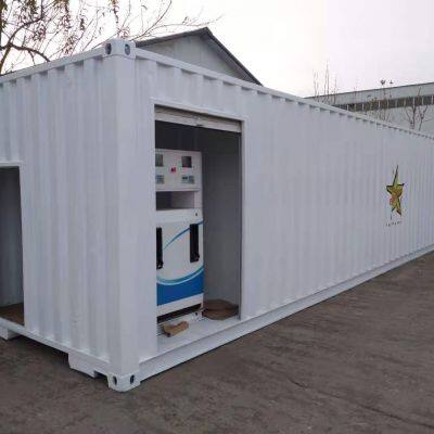 ISO 10000L-60000L 20 Feet and 40 feet mobile gas station/ Portable fuel station for sale