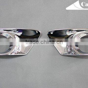 Chrome front foglight cover for Toyota Verso