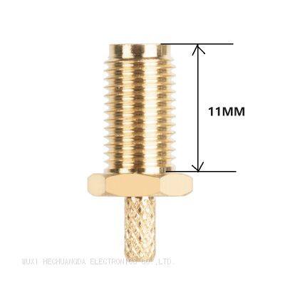 SMA-KY-1.5 female negative electrode Crimp RF Connector for RG316 174 cable for communication