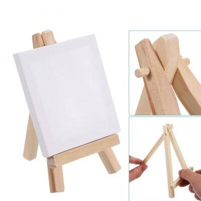 50cm Beech Wood Mini Easel Height Table Top Wooden Easel