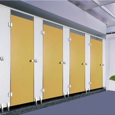 Popular High Quality Commercial Solid Surface HPL Shower Cubicle Toilet Dimensions Toilet Cubicles for Sale