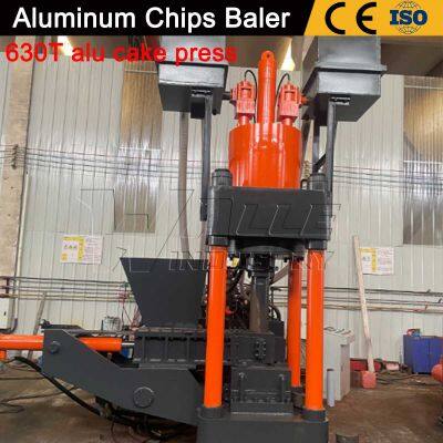 Metal Briquettes Making Machine Hydraulic Briquetting Press Copper Chips Compress