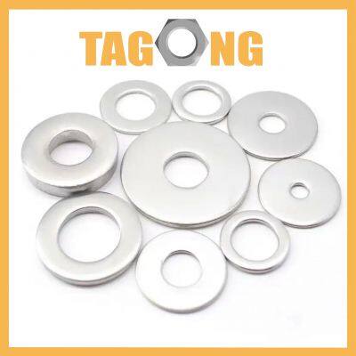M8 M10 M12 GB97 DIN125 Solid Brass Copper Flat Washer Plain Gasket Pad