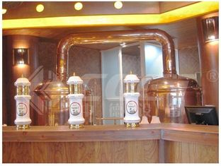 300L-1000L Red Copper Clad Brewery Machine for Craft Beer Making