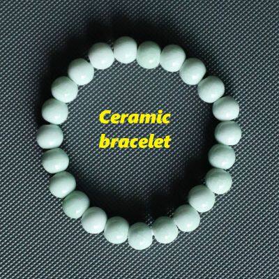 Ceramic Bracelet Porcelain Painting Porcelain Plate Ornaments