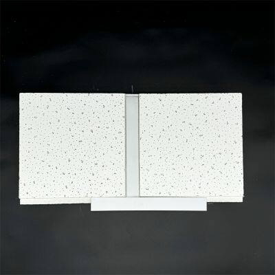 Sound-Absorbing Mineral Fiber Ceiling Panels Compatible With Standard Grid Systems photo-5