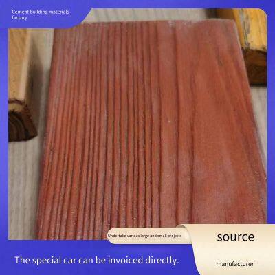 Reinforced Concrete Wood - Imitation Walkway Boards, Park and Scenic Area Wood - Grain Paving Boards, Precast Cement Floor Paving Boards for Boardwalks photo-2