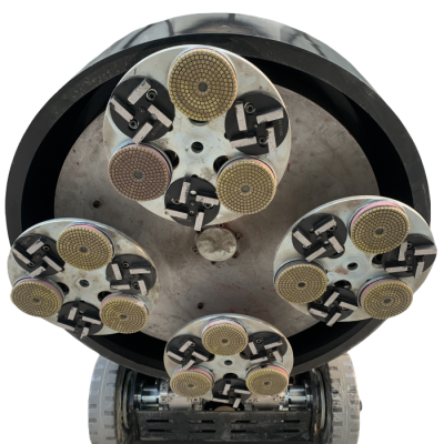 Rental of Qingbi 12-head Q850 Concrete Floor Grinder With Sensitive Remote Control photo-2