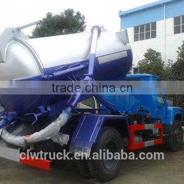 2014 factory supply Dongfeng 5000L used trucks sewage truck