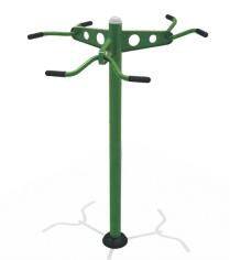 Two-person sitting and pushing trainer  Big wheel