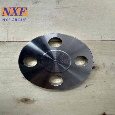 NXF UNS S20910 XM-19 Diameter DN15-1200 Pressure Class 150-2500lb Special Stainless Steel Forged Blind Flanges