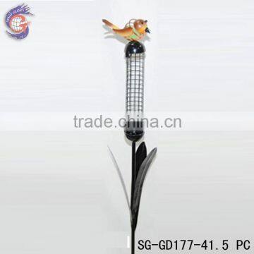 garden decorative stake metal bird feeder wholesale