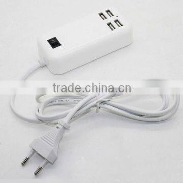 4 port usb wall charger (CE ROHS)