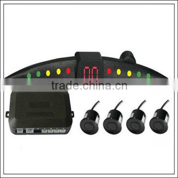 Colorful Car Reverse led display car parking sensor LED parking sensor system with 4 sensors led parking aid