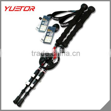 Custom 100% Pure Telescopic Carbon Fiber Trekking Poles For Elite Adventurers