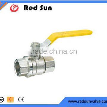 HR2040 manufacture brass forged steel long handle water & gas ball valve