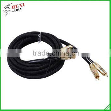 High quality composit 2 RCA to 2 RCA cable