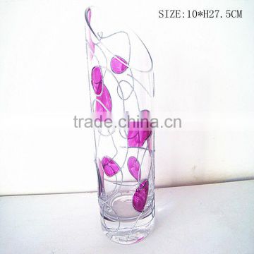 flower vase glass decoration flower vase