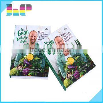 high-quality colorful cook book printing