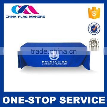 2015 Hottest New Pattern Oem Production Custom Exhibition Table Throw