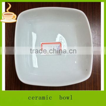 LJ-4463 6.7'' chinese soup bowls / dinnerware bowl / square salad bowl