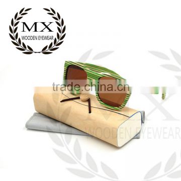 classic model custom bamboo sunglasses