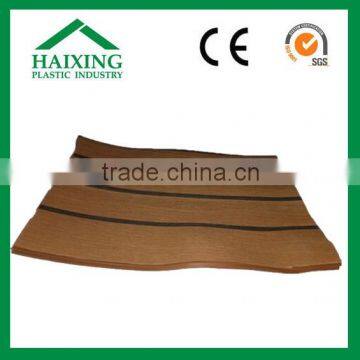 boat pvc foam decking/ship soft flooring/plastic soft decking