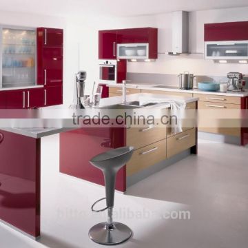 Artificial worktop made of 100% acrylic solid surface slabs