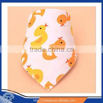 2016 baby products promotional 100% Cotton triangle baby bandana bib