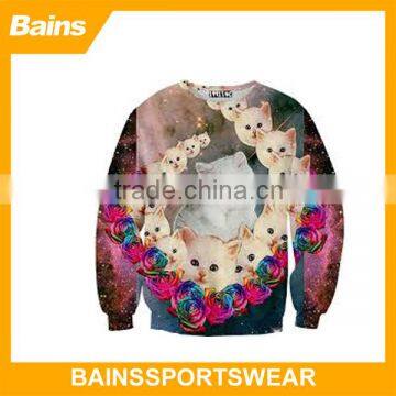 custom 3d printing sweatshirt women