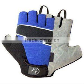 Pakistan New Design Professional Leather Cycle Gloves