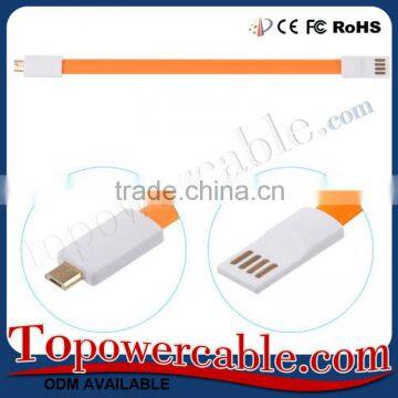 Portable Wrist Usb Data Cable Micro 2.0 Charging Cable For Android Phone photo-6