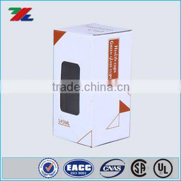 Custom Made Recyclable Cardboard Drink bottle Box, Paper Box for Drink Bottle