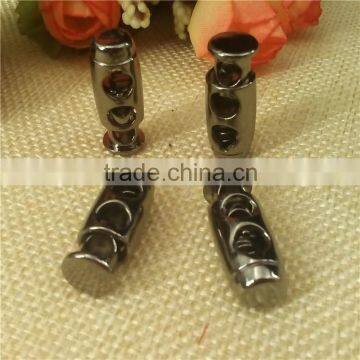 Two Hole Stoppers Spring Clothing Stopper Metal Spring Stopper photo-3