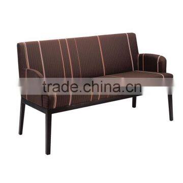 Modern stripe fabric hotel sofa XY3368