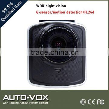 1080p dvr car video camera recorder with g-sensor