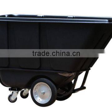 Tilt Truck, 1/2 Cu. Yd. Volume Capacity, 1400 Lb. Load Capacity, Heavy-Duty Hopper Type